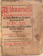 Almanak 1619 - titelblad