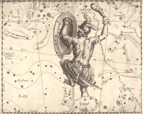 Tavle fra: Johannes Hevelius: Prodromus astronomiæ ... 1660