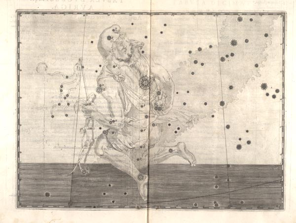 Tavle fra: Johann Bayer: Uranometria, 1603