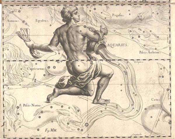 Tavle fra: Johannes Hevelius: Prodromus astronomiæ ... 1660