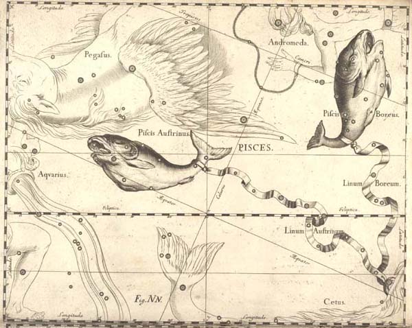 Tavle fra: Johannes Hevelius: Prodromus astronomiæ ... 1660