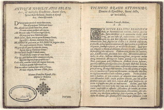 Tycho Brahe: De Nova Stella, 1573, 2