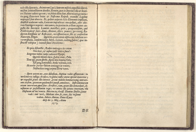 Tycho Brahe: De Nova Stella, 1573, 8