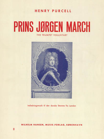 Ttitelblad til en udgivelse hvor Henry Purcell betegnes som komponisten