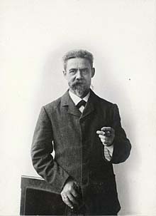 Portræt af Ernst von der Recke. Klik for større billede