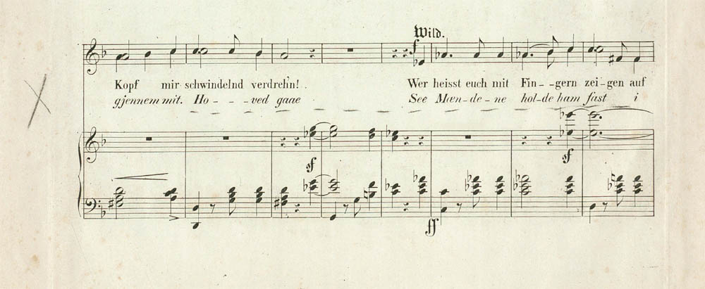 Nodeudsnit med Schumanns understregning