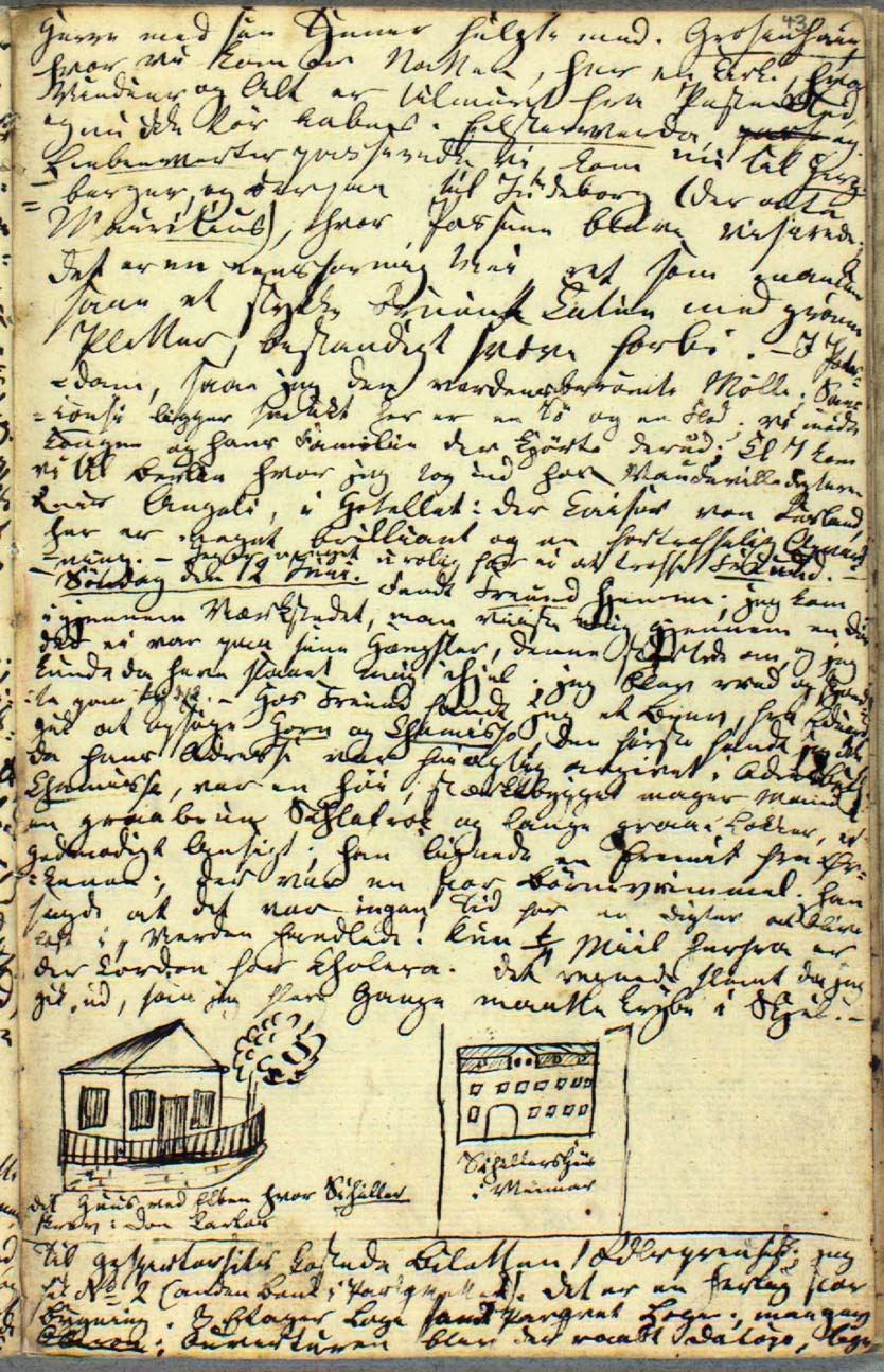 Mening Tag det op Vær opmærksom på Kongelige Bibliotek - H. C. Andersen - Dagbog 1831 - Håndskrifter
